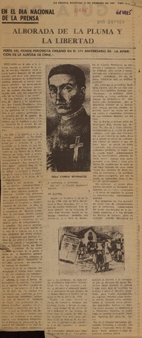 Alborada de la pluma y la libertad.  [artículo]