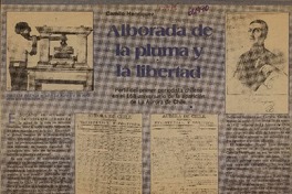 Alborada de la pluma y la libertad.  [artículo]