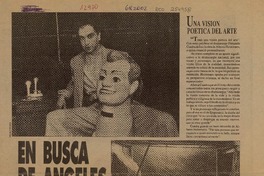 En busca de ángeles  [artículo] Willy Nikiforos.