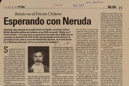 Esperando con Neruda.  [artículo]