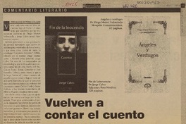 Vuelven a contar el cuento  [artículo] Marco Antonio Coloma.