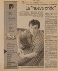 La "nueva onda" de Alberto Fuguet : [entrevista] [artículo] Jorge Melin F.