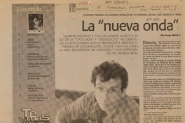 La "nueva onda" de Alberto Fuguet : [entrevista] [artículo] Jorge Melin F.