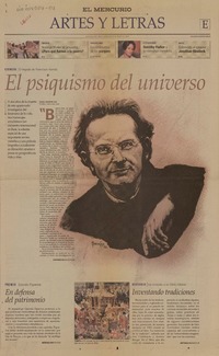 El psiquismo del universo  [artículo] Gonzalo Argandoña Lazo.