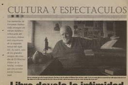 Libro devela la intimidad de José Donoso  [artículo] Marcelo Soto.