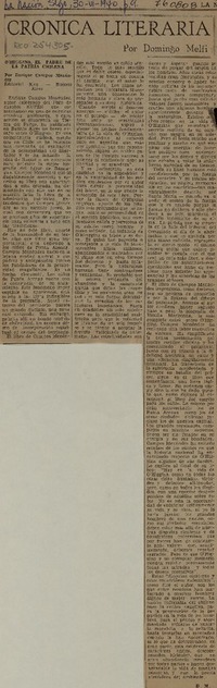 O'Higgins, el padre de la patria chilena  [artículo] Domingo Melfi.