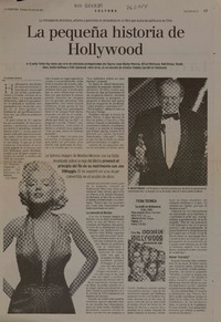 La pequeña historia de Hollywood  [artículo] Rodrigo Miranda C.