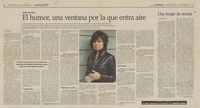 El Humor, una ventana por la que entra aire  [artículo] Beatriz Berger.