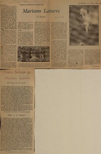 Mariano Latorre (1944)  [artículo] Gastón Colina.