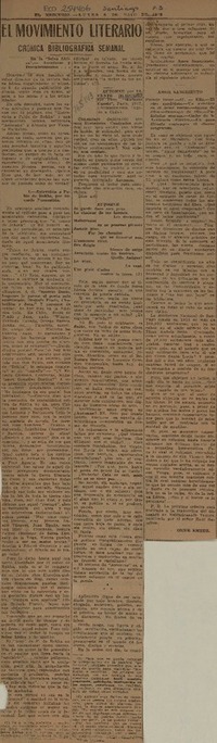 Automne  [artículo] Omer Emeth.