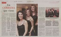La comedia que viene  [artículo] Javier Ibacache.
