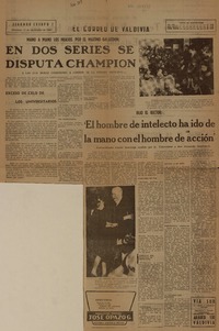 "El Hombre de intelecto ha ido de la mano con el hombre de acción".  [artículo]