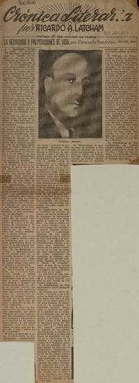 La Hechizada y palpitaciones de vida  [artículo] Ricardo A. Latchman.