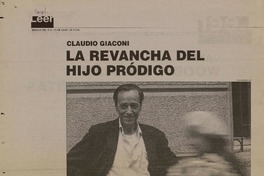 La Revancha del hijo pródigo  [artículo] Iván Quezada E.