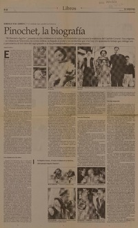 Pinochet, la biografía  [artículo] Joaquin Villarino G..