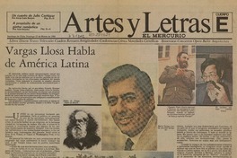 Vargas Llosa habla de América Latina  [artículo]
