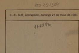 "En voz alta"  [artículo] Eduardo Domarchi V.