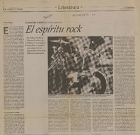 El espíritu rock  [artículo] Brice Matthieussent.