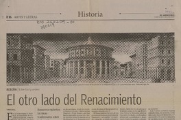 El otro lado del Renacimiento  [artículo] Robert Royal.