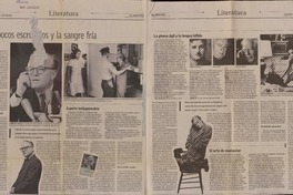 Con pocos escúpulos y la sangre fría  [artículo] Óscar Contardo