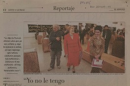 "Yo no le tengo miedo a Parra" [entrevista] [artículo] Gabriel Pardo y Macarena García.