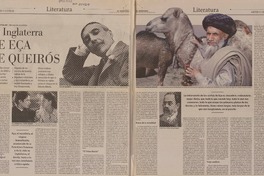 La Inglaterra de Eca de Queirós  [artículo] Jorge Edwards.