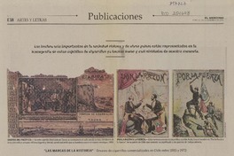 Los Envoltorios de un pasado hecho humo  [artículo].