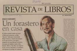 Un forastero en casa  [artículo] Roberto Brodsky.