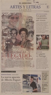 La cruzada de los guardianes del tesoro mistraliano  [artículo] G. Pardo, C. Hola y M. Vélez.