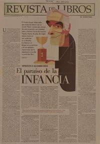 El paraíso de la infancia (entrrista)  [artículo] Alvaro Matus.