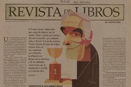 El paraíso de la infancia (entrrista)  [artículo] Alvaro Matus.