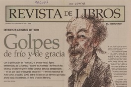 Golpes de frío y de gracia (entrevista)  [artículo] María Teresa Cárdenas.