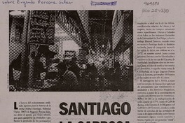 Santiago la sabrosa  [artículo] Guillermo Carrasco Notario.