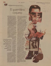 El guerrillero coqueto  [artículo]Rafael Gumucio.