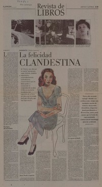 La felicidad clandestina  [artículo] Alvaro Matus.
