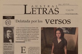 Delatada por los versos  [artículo]Daniel Navarrete A.