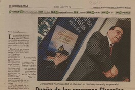 Dueño de los cruceros Skorpios recordó todas sus pellejerías  [artículo]Mario Alvarez F.