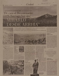 A Santiago hay que mirarlo desde arriba  [artículo] Maité Armendáriz Azcárate.