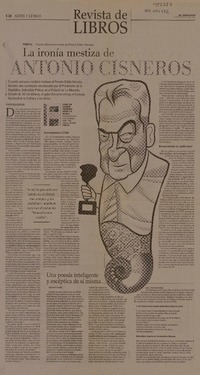 La ironía mestiza de Antonio Cisneros  [artículo] Pedro Pablo Guerrero.