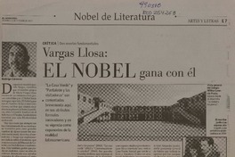 El Nobel gana con él  [artículo] Rodrigo Cánovas.