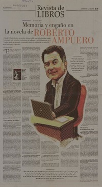 Memoria y engaño en la novela de Roberto Ampuero (entrevista)  [artículo] Pedro Pablo Guerrero.