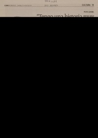 "Tengo una historia muy brutal que ocurre durante el momento del tsunami"  [artículo] Romina Paz Pino Soto.