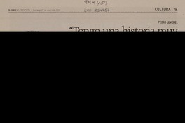 "Tengo una historia muy brutal que ocurre durante el momento del tsunami"  [artículo] Romina Paz Pino Soto.