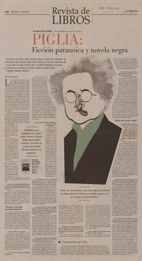 Ficción paranoica y novela negra (entrevista)  [artículo] Pedro Pablo Guerrero.