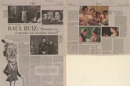 "Procuro ver el mundo con asombro infantil" (entrevista)  [artículo] Carlos Reviriego.