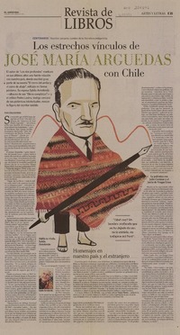 Los estrechos vínculos de José María Arguedas con Chile  [artículo] Pedro Pablo Guerrero.