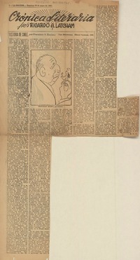 Historia de Chile  [artículo] Ricardo A. Latcham.