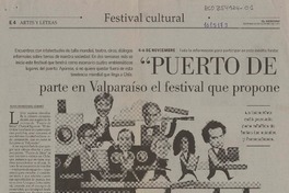 Puerto de ideas  [artículo] Elena Irarrázabal Sánchez.