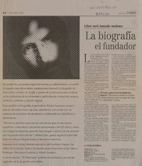 La biografìa exclusiva de Steve Jobs  [artículo]