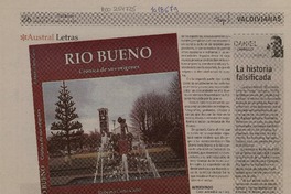 Mezcla historia y crònica  [artículo] Gerardo Pavez Vargas.